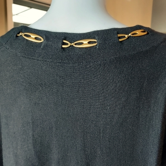 Cashmere Ladies Vintage Black Sweater with tags removed: Size L. - Picture 6 of 14